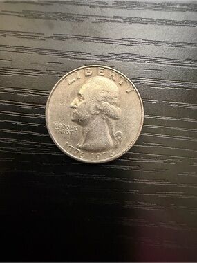 1776-1976 No Mint Mark Washington Bicentennial Quarter Dollar - Silver Toned
